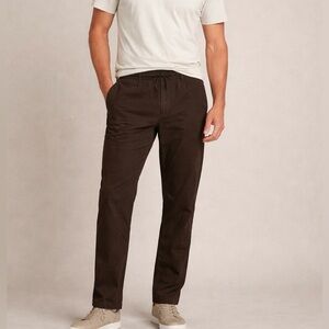 Abercrombie & Fitch M Brown Drawstring Chino Pants Casual